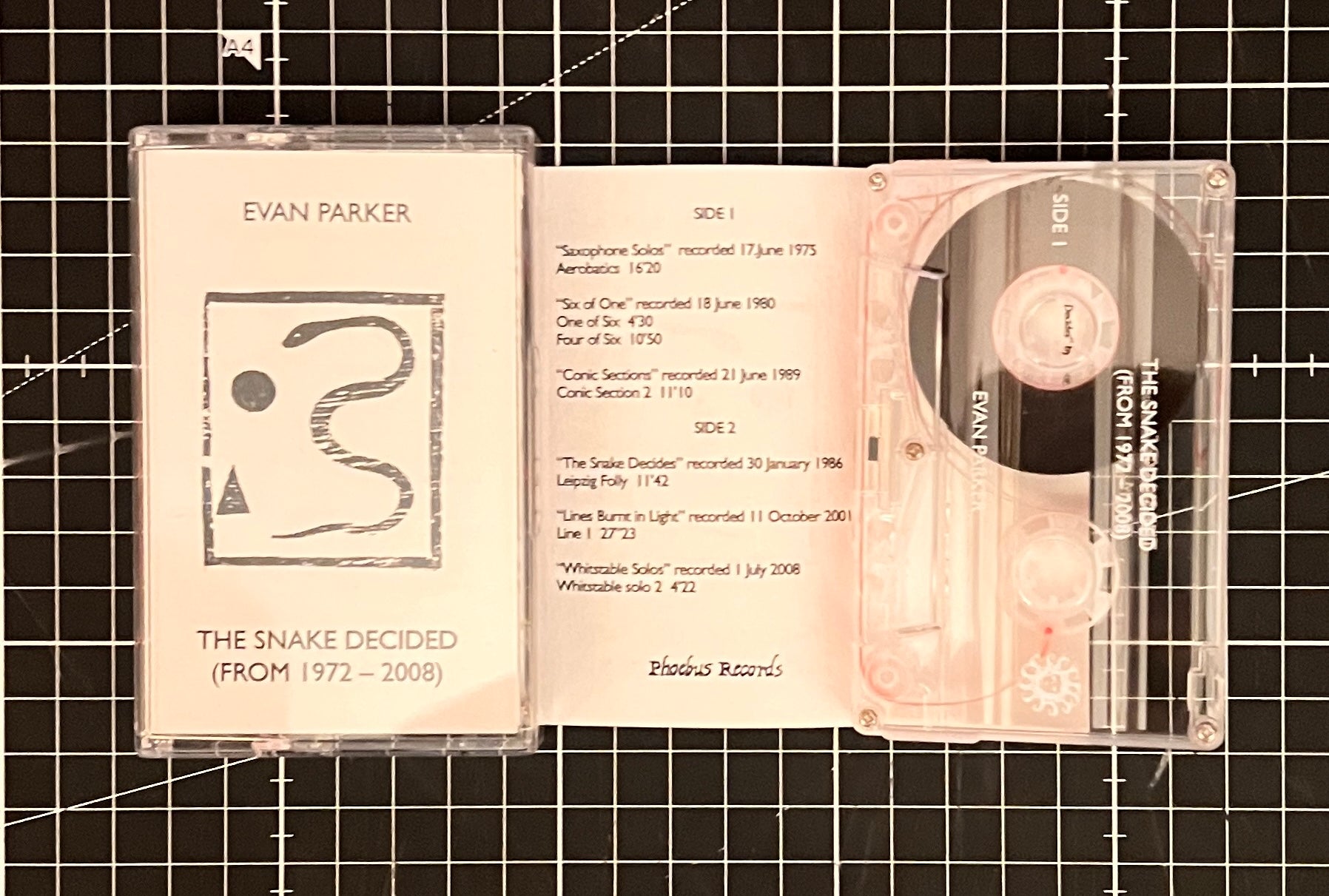 Evan Parker - The Snake Decided (From 1972 - 2008)