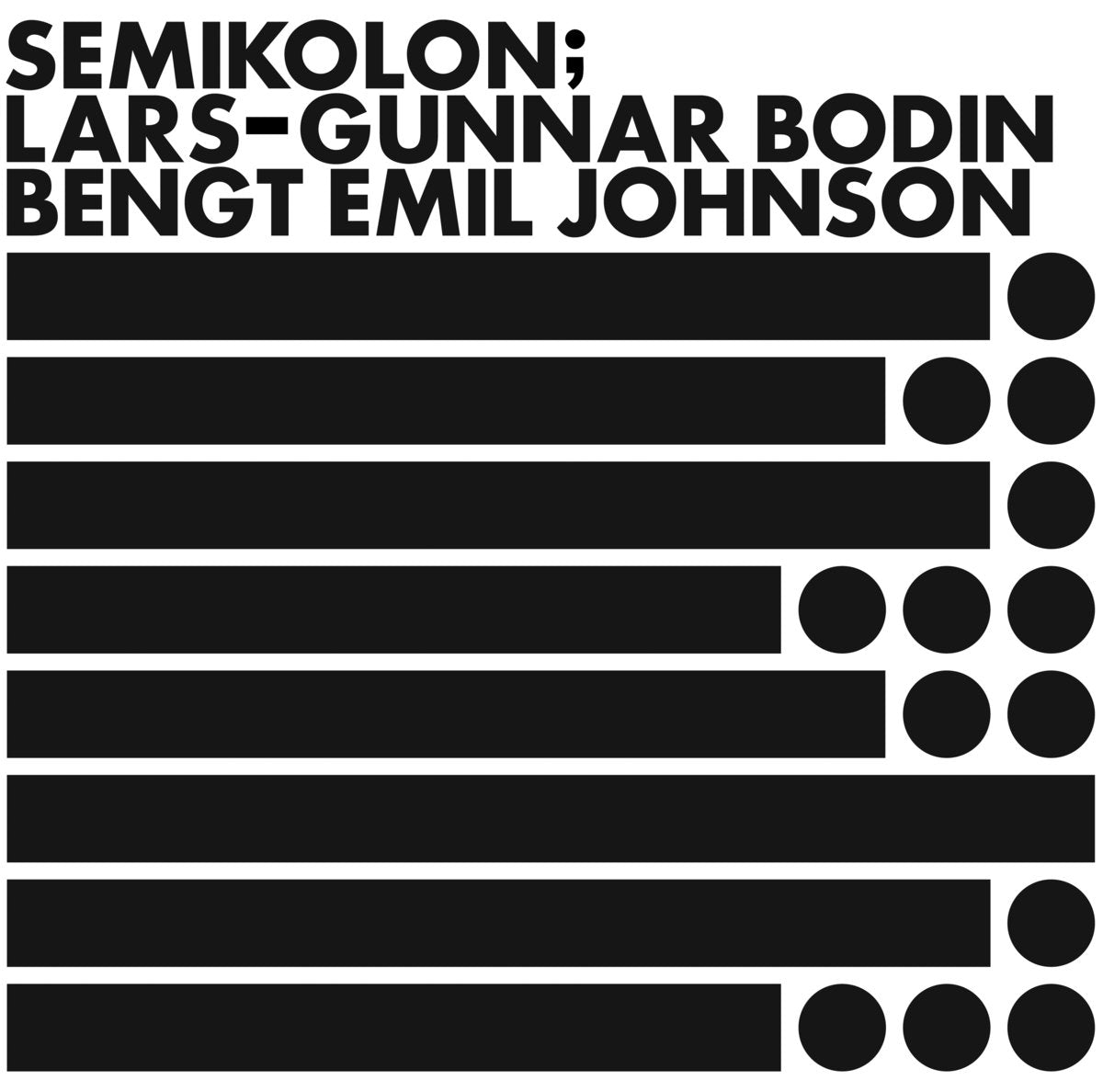 Lars-Gunnar Bodin / Bengt Emil Johnson - Semikolon