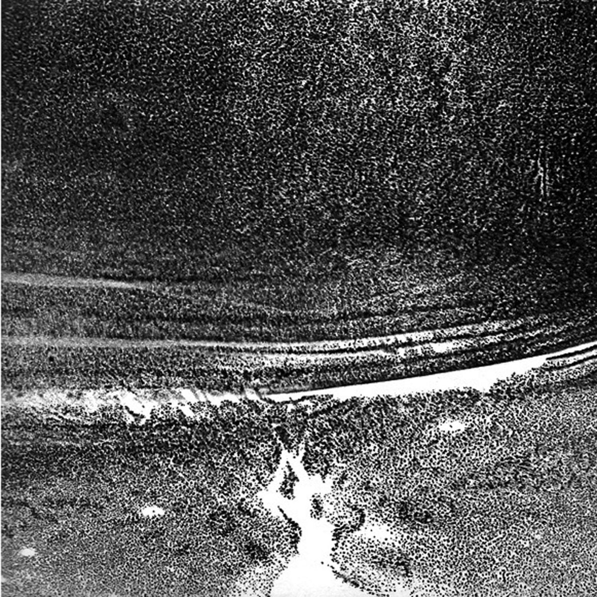 Andrew Chalk - The River that Flows Into The Sands (Handmade covers, original artwork for each copy, clear vinyl, tip-on sleeve)
